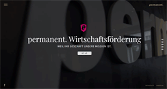 Desktop Screenshot of permanent.de